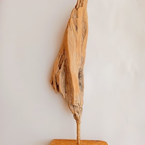Driftwood Sculpture| Coastal Art | Wooden Decor| Boho Beach Decor | Nautical Decor | Beach House, Lake House, Farmhouse Housewarming Gift