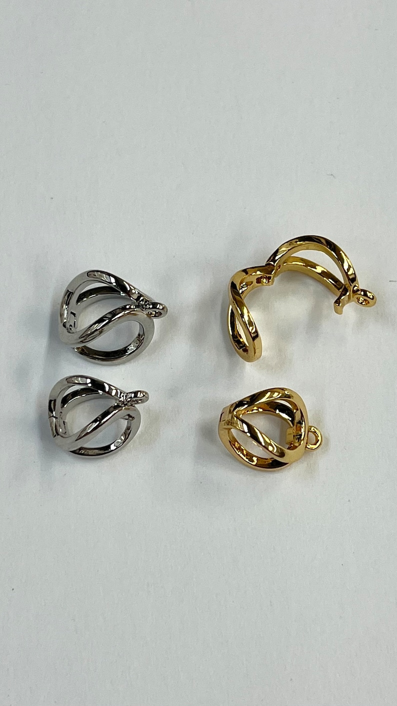 Pearl Enhancer Clasp Necklace Shortener Connector Clasp Etsy