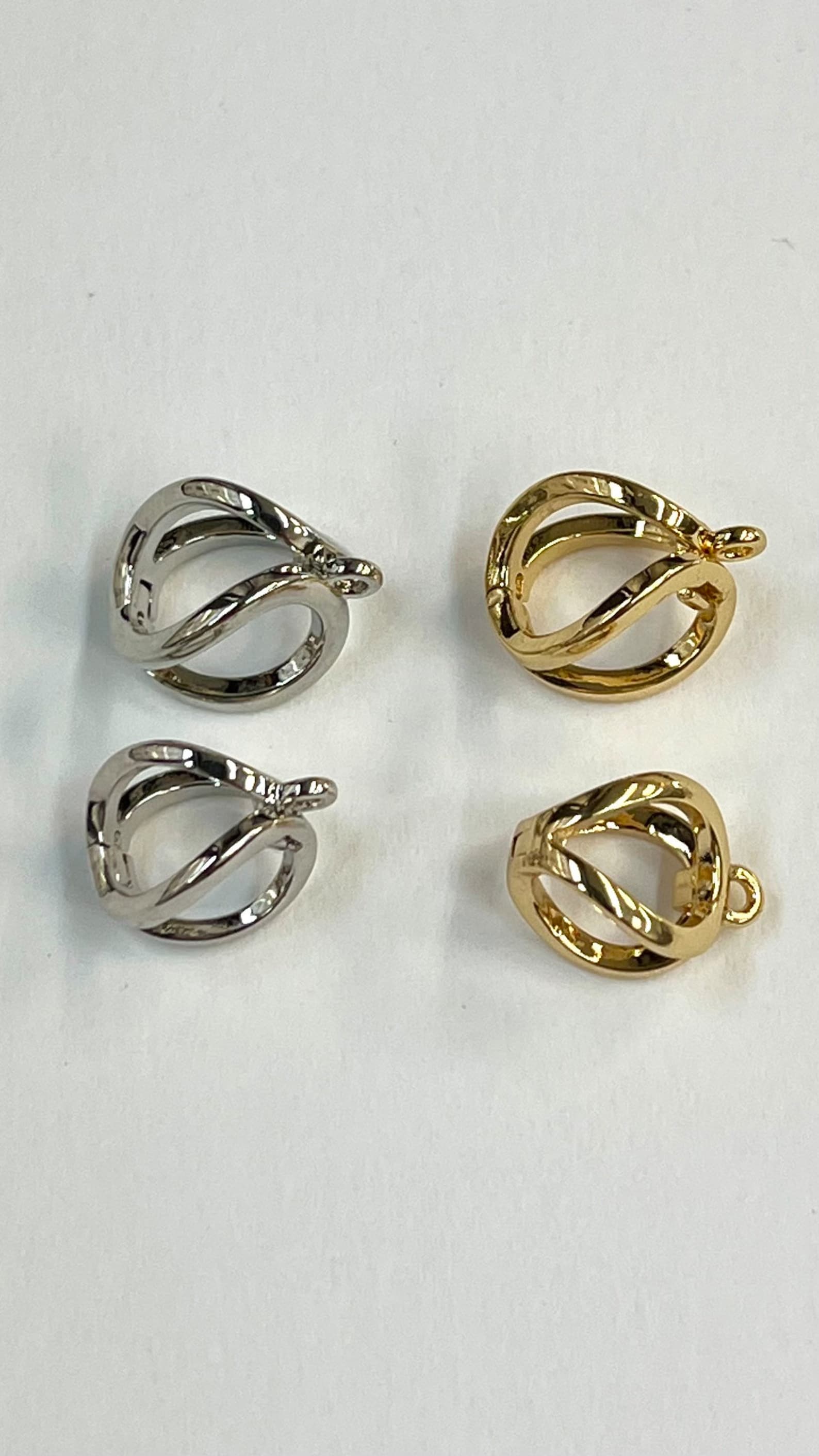 Pearl Enhancer Clasp Necklace Shortener Connector Clasp Etsy