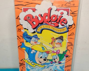 Budgie The Little Helicopter Daydreams en Candyfloss Video Cassette Tape VHS