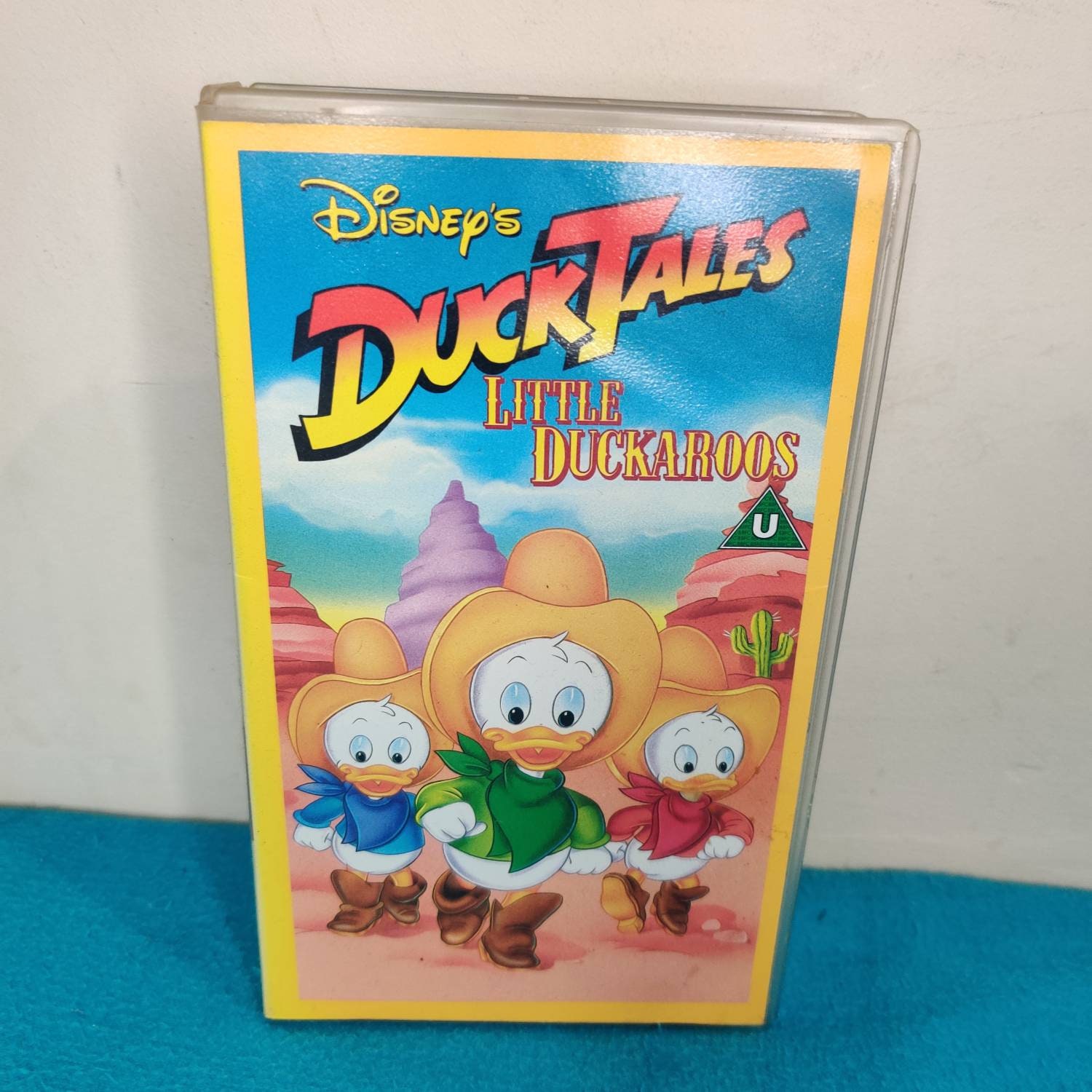 Disneys Ducktales Little Duckaroos VHS PAL Video Cassette Tape Etsy