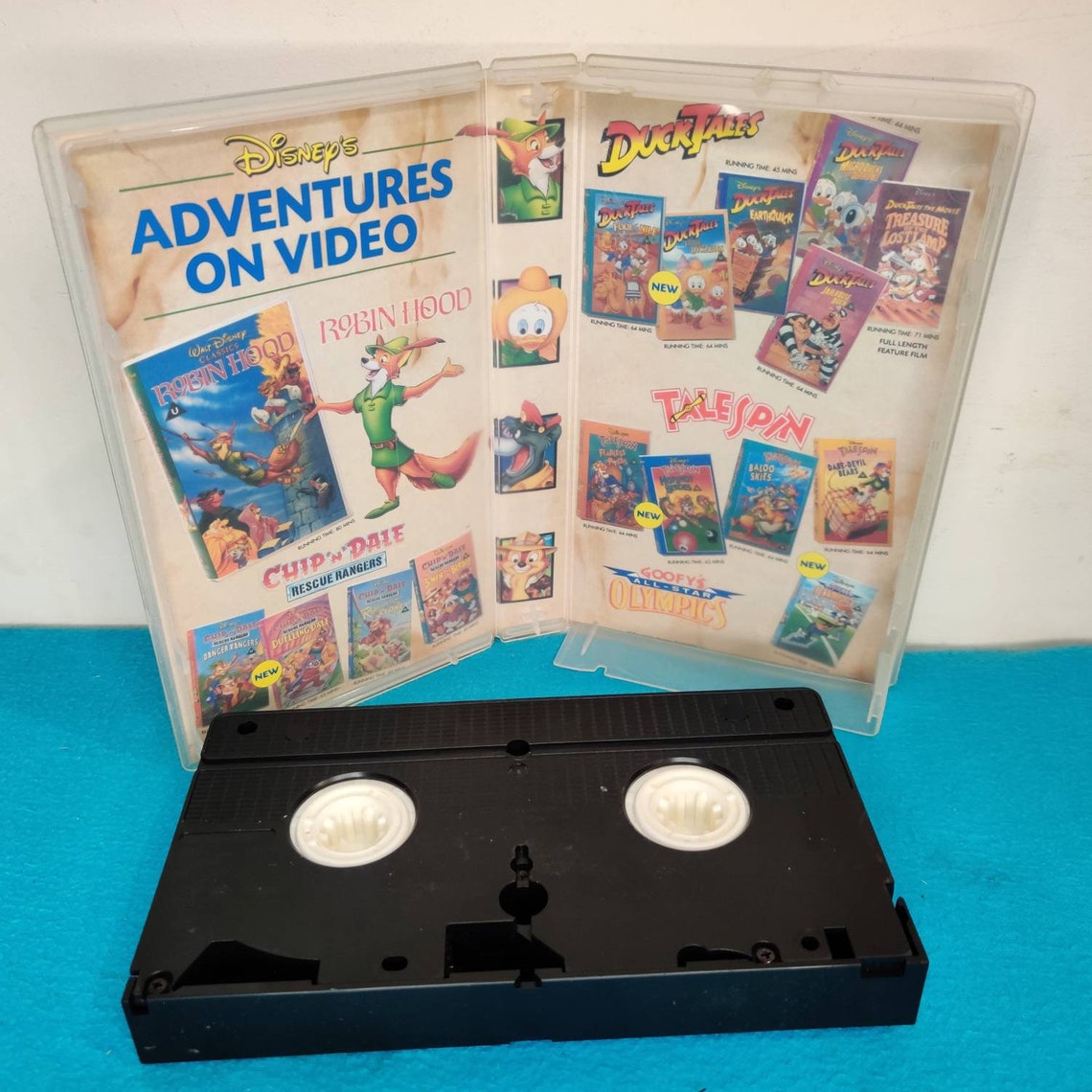 Disneys Ducktales Little Duckaroos VHS PAL Video Cassette Tape Etsy