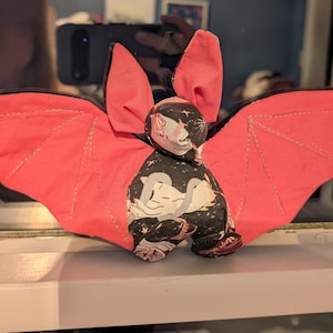 Bat plushie