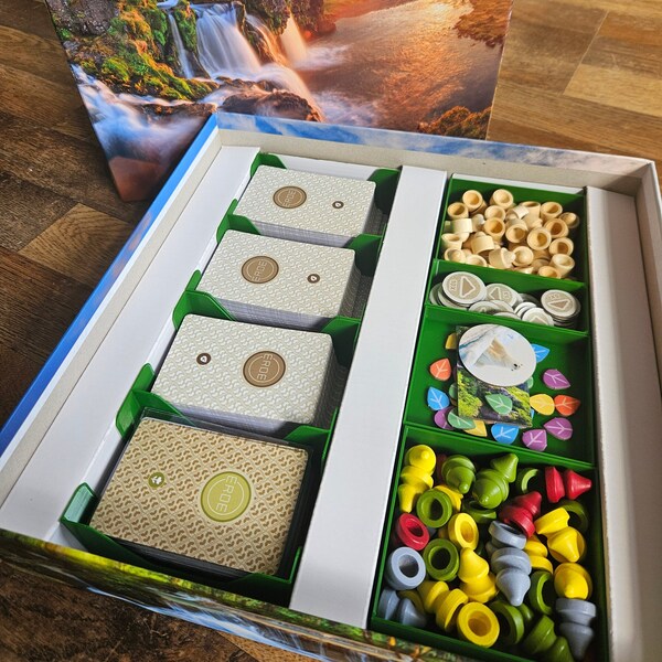 Earth Board Game Insert Etsy