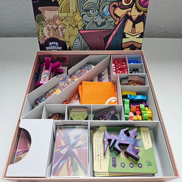Insert for The Loop + all expansions. Inlay Organizer Foozilla+Pelzbrigade