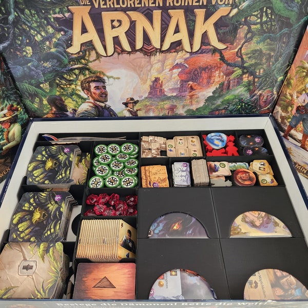 Insert/Inlay für Ruinen von Arnak ALL EXPANSIONS