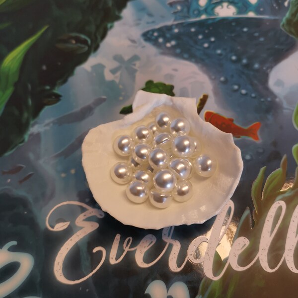 Muszla z uchwytem na perły Everdell Pearlbrook
