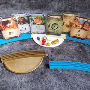 Porta carte da gioco da tavolo modulare espandibile / porta carte da gioco da tavolo
