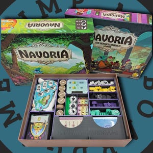 Insert für Navoria + Erweiterung Sleeve Kompatibel