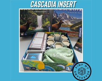Insert for Cascadia + Landmarks extension inlay construction aid organizer