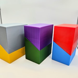 Multicolor Deckbox 60+ für Lorcana, One Piece und andere TCG