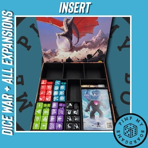 Insert for Dice War + All Expansions