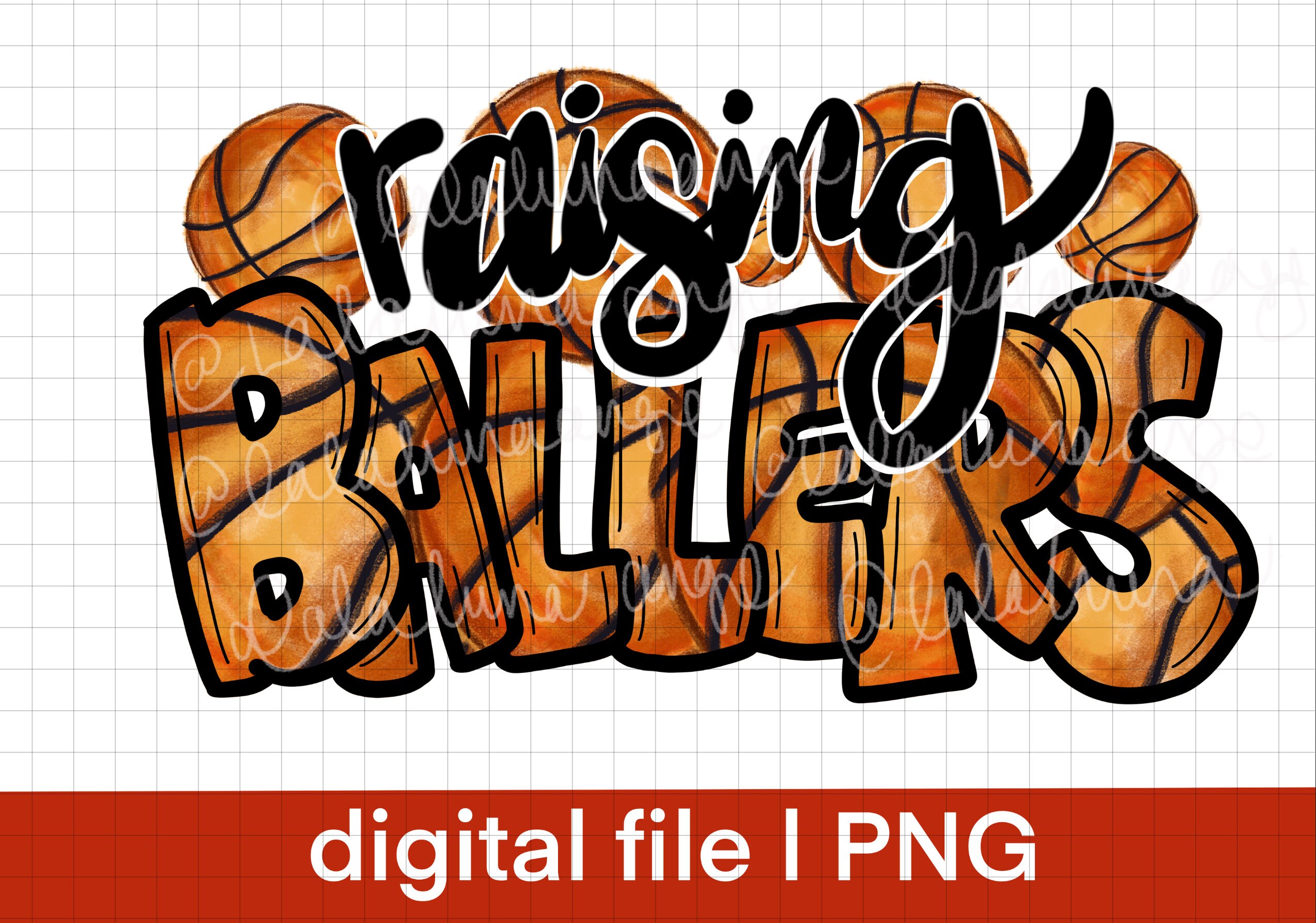 Raising Ballers Basket Ball Svg Etsy