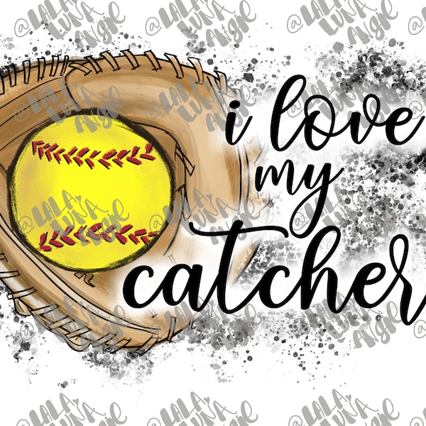 Softball Mom png, Catcher Mom png, digitale Datei für Sublimationsshirt