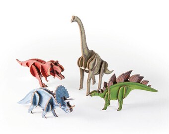 45 Stück DIY Dinosaurier Spielzeug Bastelset Hautfreundlich u Malset für Kinder 