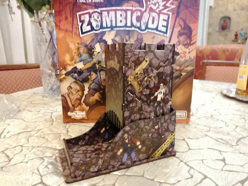 Zombicide Dice Tower Etsy