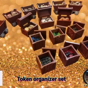 Heroes Might and Magic 3 Token Set Organizer