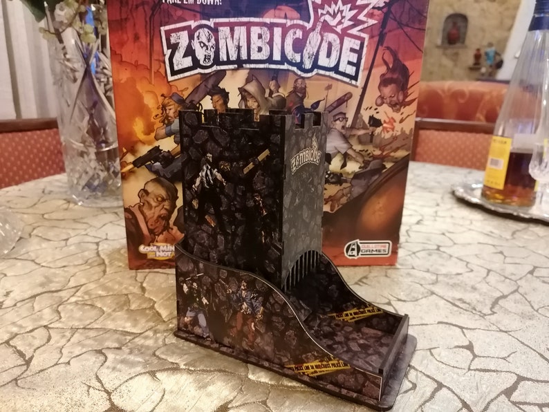 Zombicide Dice Tower Etsy