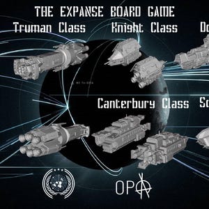 Expanse Brädspelet 3D-uppgradering