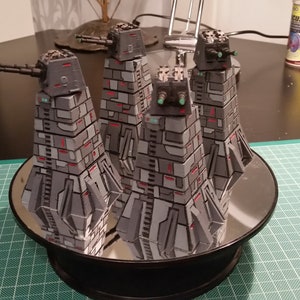 X-Wing Miniatures Game: Turbo Laser Turrets - Terrain (Unpainted)