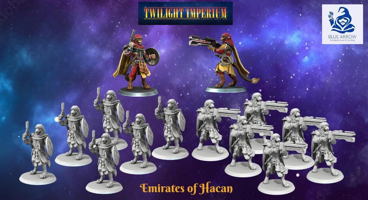 Hacan Robi Twilight Imperium Emirates of Hacan Ground Forces 3D Upgrade - Etsy