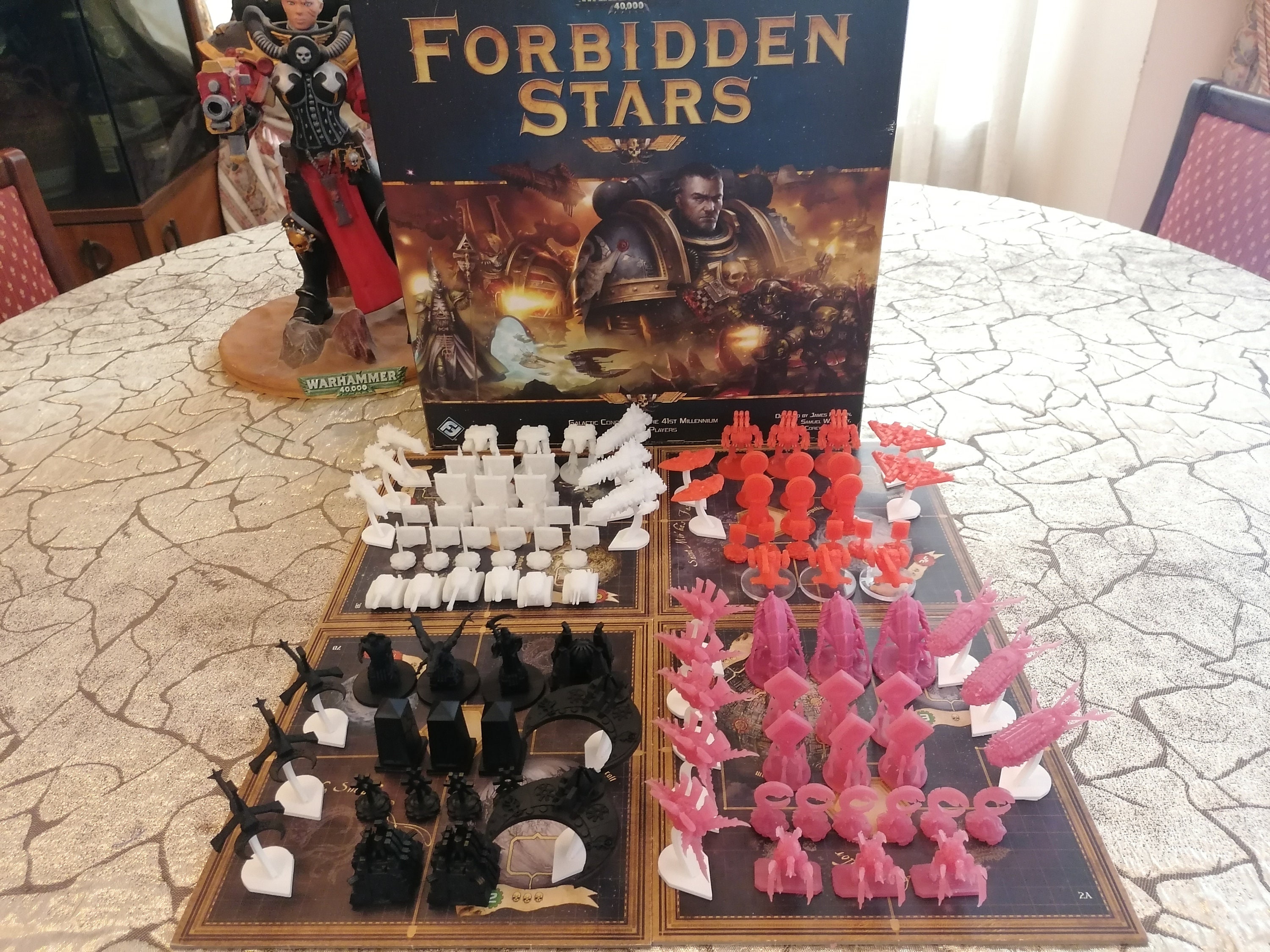 Fantasy Flight Games Unveils New Warhammer 40K Board Game 'Forbidden Stars