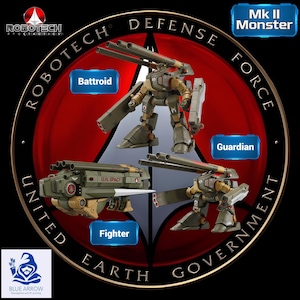 Robotech RPG Tactics HWR 00 Mk II Monster