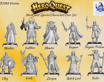 HeroQuest Core Game Special Characters Upgrades