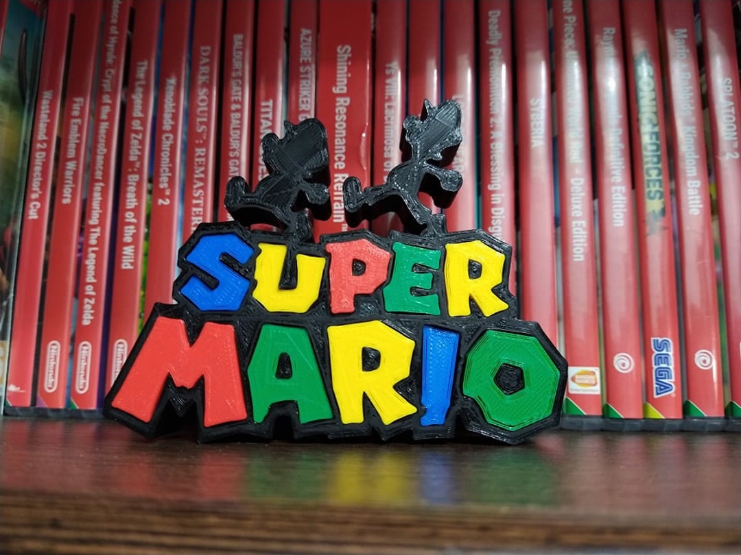 3D Super Mario Bros Amovible Stickers muraux Decal