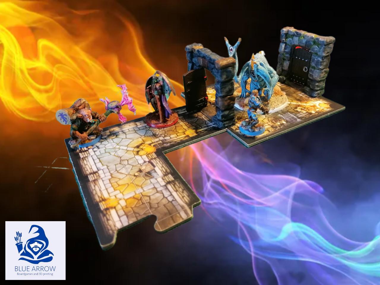 Descent Journeys in the Dark 3D Doors Upgrade - Etsy