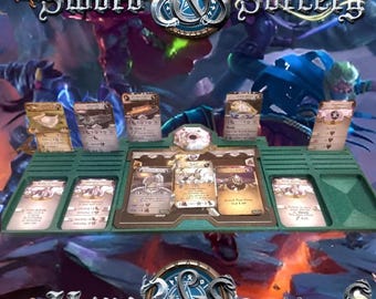 Tableros de jugador de Sword & Sorcery Hero