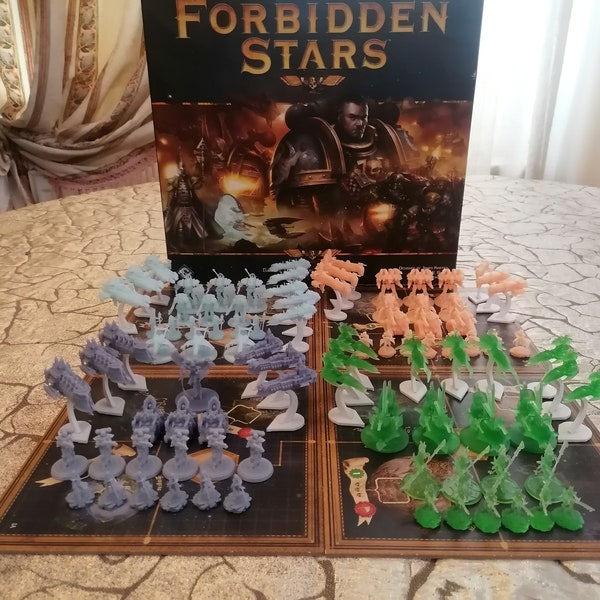 Forbidden Stars: Symphony of War 2.0 miniature upgrades