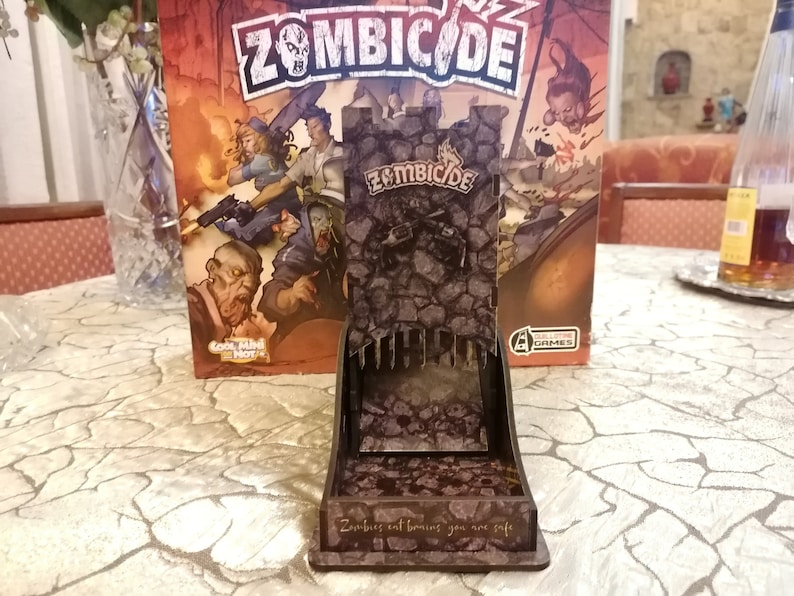 Zombicide Dice Tower Etsy