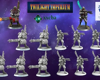 Twilight Imperium xxcha Models,Miniatures upgrade