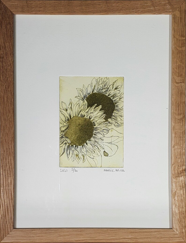 The two sunflowers The two sunflowers