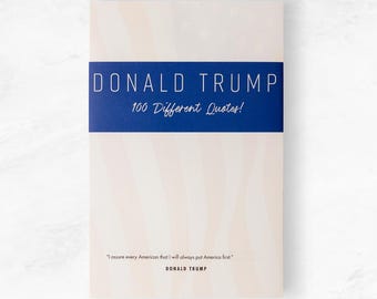 Donald Trump Quotes Notepad: 100 Different Quotes (5.5 x 8.5)