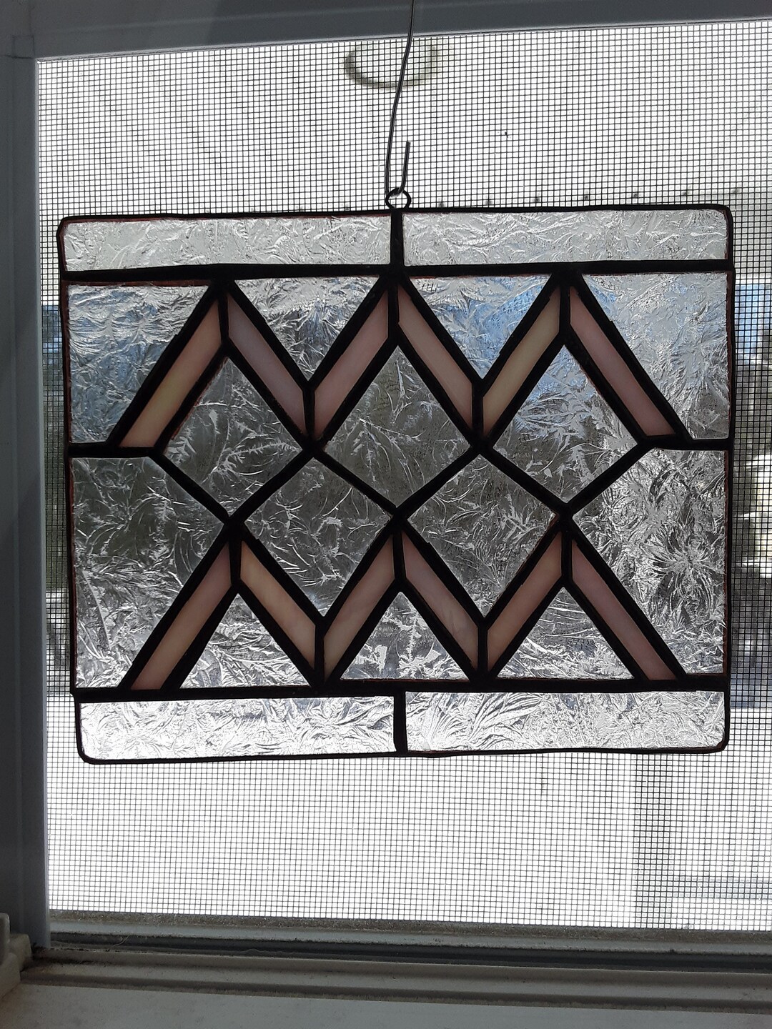 Aquarius Stained Glass Zodiac Sign 122 to 221 Etsy