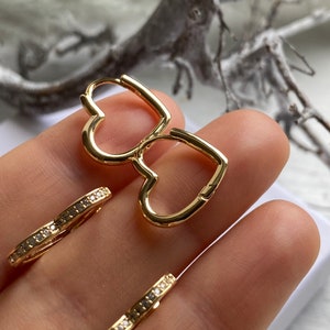 Heart Earring | Herz Ohrringe | Jewelry |Jewellery | Geschenk | Gift