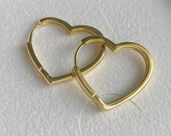 Heart Earrings|Heart Jewelry|Heart Earring|Heart| Gift