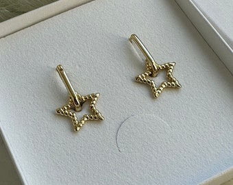 Stern Ohrringe |Ohrringe | star earrings |Schmuck |Geschenk |
