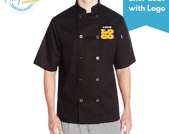 Customized Chef Coat for Men and Women - Personalized Embroidery Included!