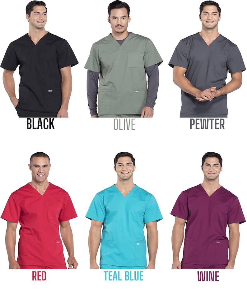 Cherokee Scrubs for Men, Scrubs Workwear, Professionals Vneck Scrubs