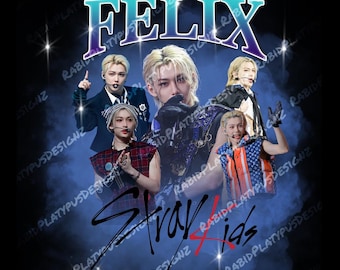 Felix Stray Kids PNG | High-Resolution Digital Download | Sublimation File