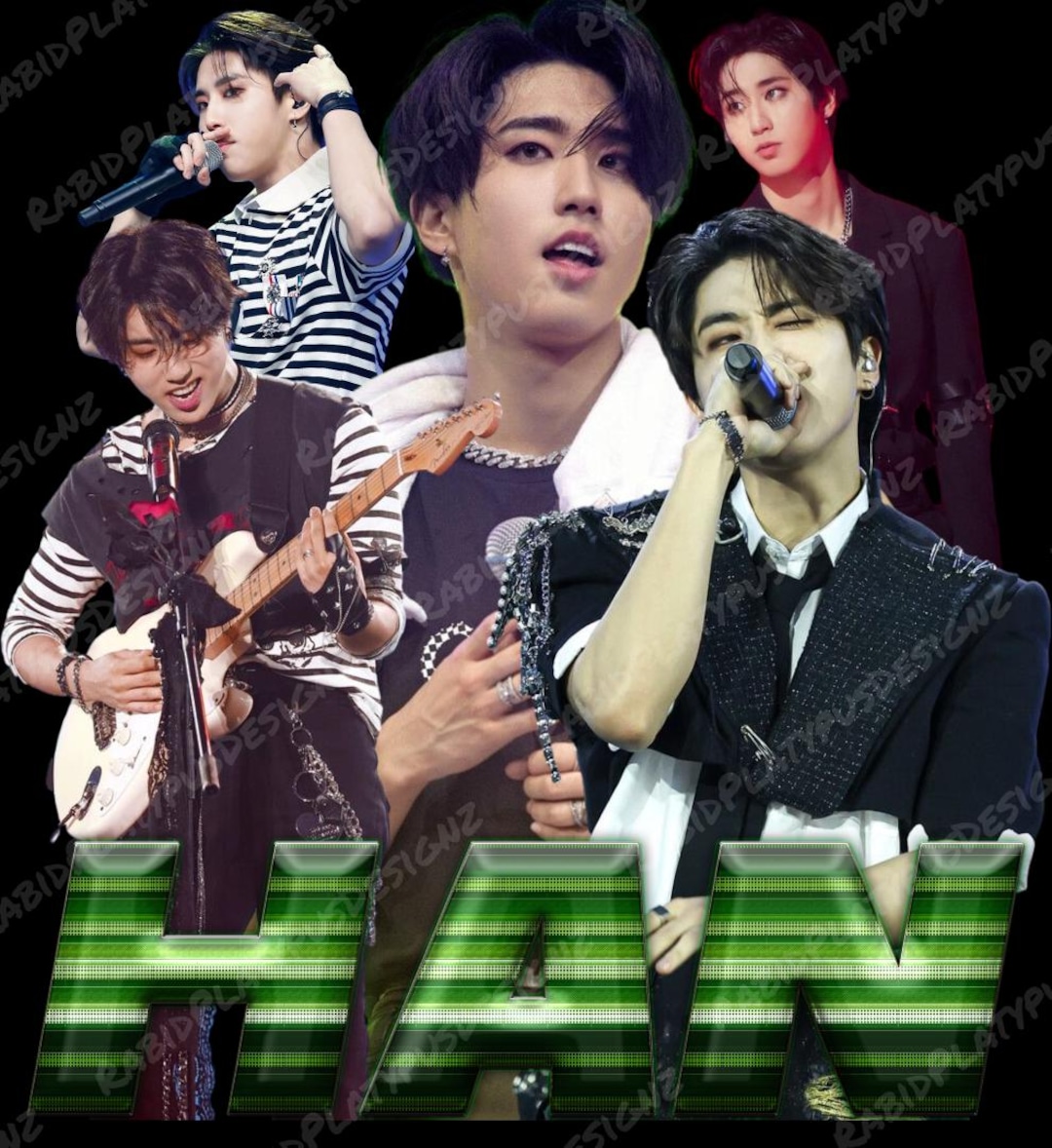 Stray Kids Han PNG | Printable Fan Art | Instant Digital Download - Etsy