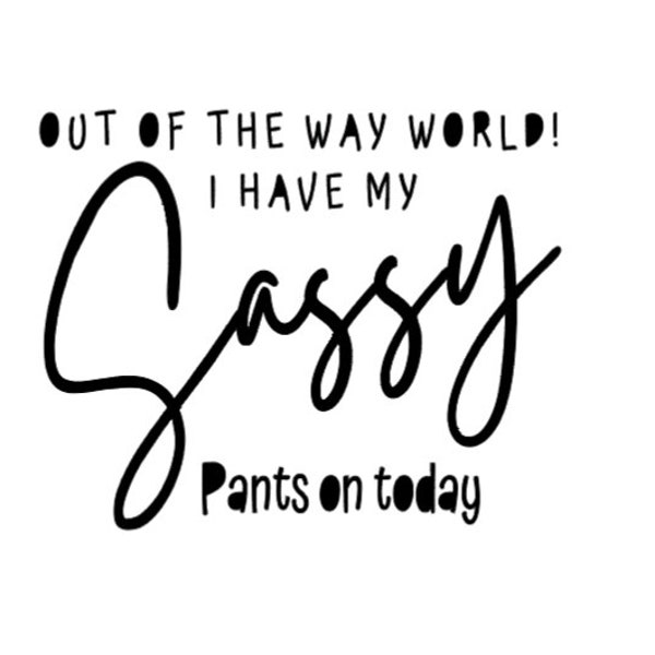 Sassy Pants - Etsy