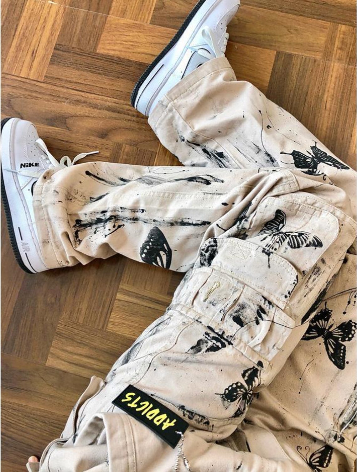 Tie Dye Cargo Pants for Women Etsy