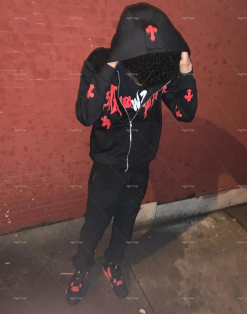 Y2K Zip up Hoodie Etsy