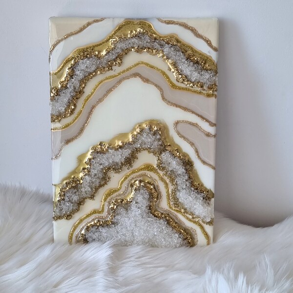 Resin Art Geode - Etsy