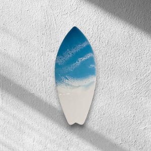 Beach vibes decor,epoxy surboard,surfboard wall art, beach house decor,coastal decor,Resin art surfboard,housewarming gift,surf lover gift,
