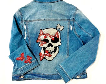 15360円購入 ブログ 誕生日プレゼント skull jacket jantiques hooked